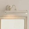 Maytoni renoir applique bagno bianco anticato per specchio