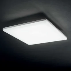 Mib pl square 3000k idea lux plafoniera per esterno bianca led 3000k