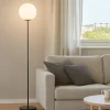 Miloox jugen lampada da terra moderna colore ottanio