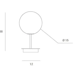 Miloox jugen ottanio lampada abat-jour moderna per camera da letto