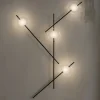 Miloox mikado applique moderna design sfere orientabili