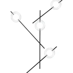 Miloox mikado applique moderna design sfere orientabili