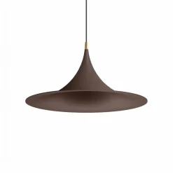 Morgana linea light lampadario tavolo da pranzo marrone e27