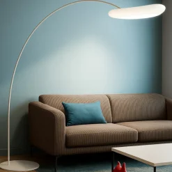Mr magoo stilnovo lampada ad arco led 3000k design moderna