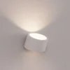 Nasso sforzin bianco lampada da parete in gesso design moderna