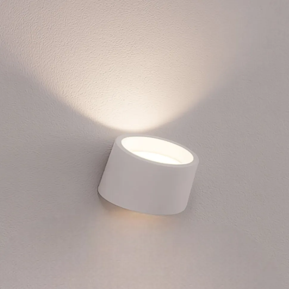 Nasso sforzin bianco lampada da parete in gesso design moderna