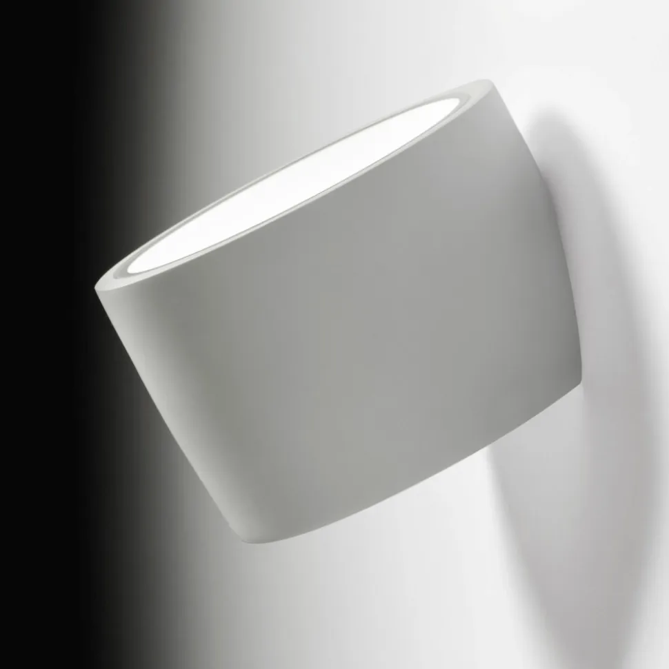 Nasso sforzin bianco lampada da parete in gesso design moderna