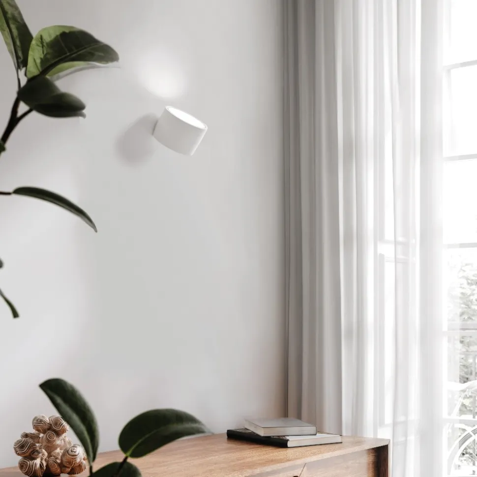Nasso sforzin bianco lampada da parete in gesso design moderna