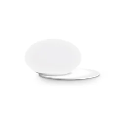 Ninfea tl1 lampada abat-jour ninfea ideal lux vetro bianco