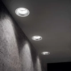 Off fi led ideal lux faretto incasso 28w 4000k per interni tondo bianco