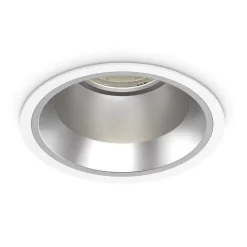 Off fi 42w 3000k ideal lux faretto led incasso per salotto bianco tondo