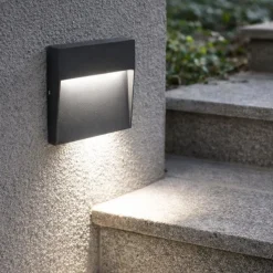 Onda luce free square segnapasso da esterno antracite led 3w 4000k ip54