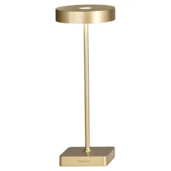 Ondaluce lampada da tavolo senza fili oro portatile