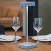 Ondaluce lt tap lampada da tavolo portatile blu led ip54