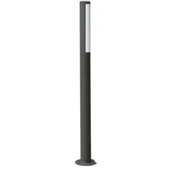 Ondaluce pt tommy lampione per esterno 90cm antracite led 4000k ip54