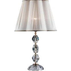 Ondaluce lampada da tavolo vetro cristallo classica
