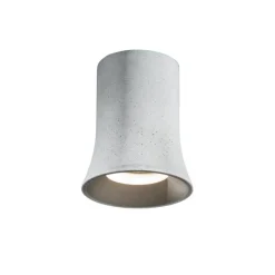 Ondaluce pl rock faretto da soffitto in cemento grigio
