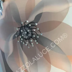 Orologio verticale da parete fiori nocciola bongelli preziosi