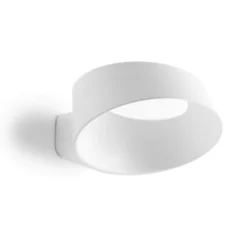 Oxygen stilnovo applique led 17w 3000k bianco moderna
