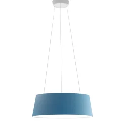 Oxygen stlinovo lampadario azzurro moderno led 36w 3000k dimmerabile