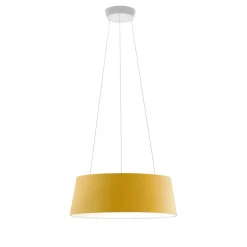Oxygen stlinovo lampadario moderno giallo led 36w 3000k dimmerabile