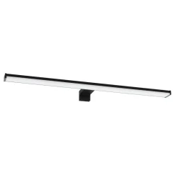 Pandella 2 eglo applique da bagno per specchio colore nero led 4000k ip44