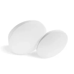 Patra sforzin applique di gesso design moderna bianca