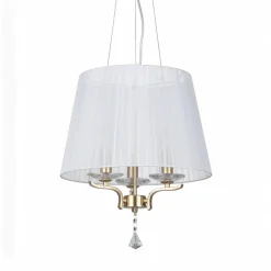 Pegaso sp3 ideal lux lampadario stanza da letto ottone