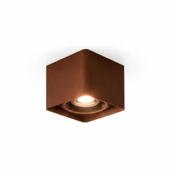 Perenz brick plafoniera da soffitto da esterno corten ip54 gu10