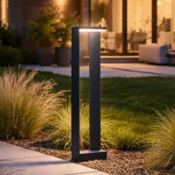 Perenz quad paletto da giardino antracite ip65 led 10w 3000k