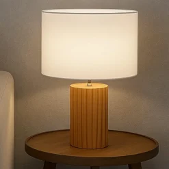 Perenz tribale lampada da tavolo arancione opaco paralume