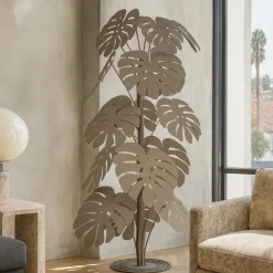 Pianta beige senza vaso