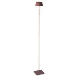 Piantana da esterno pure pt ideal lux marrone
