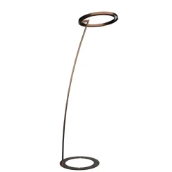 Piantana per esterno linea light lira marrone led ip65