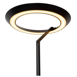 Piantana nera design moderna led 21w 2700k dimmerabile