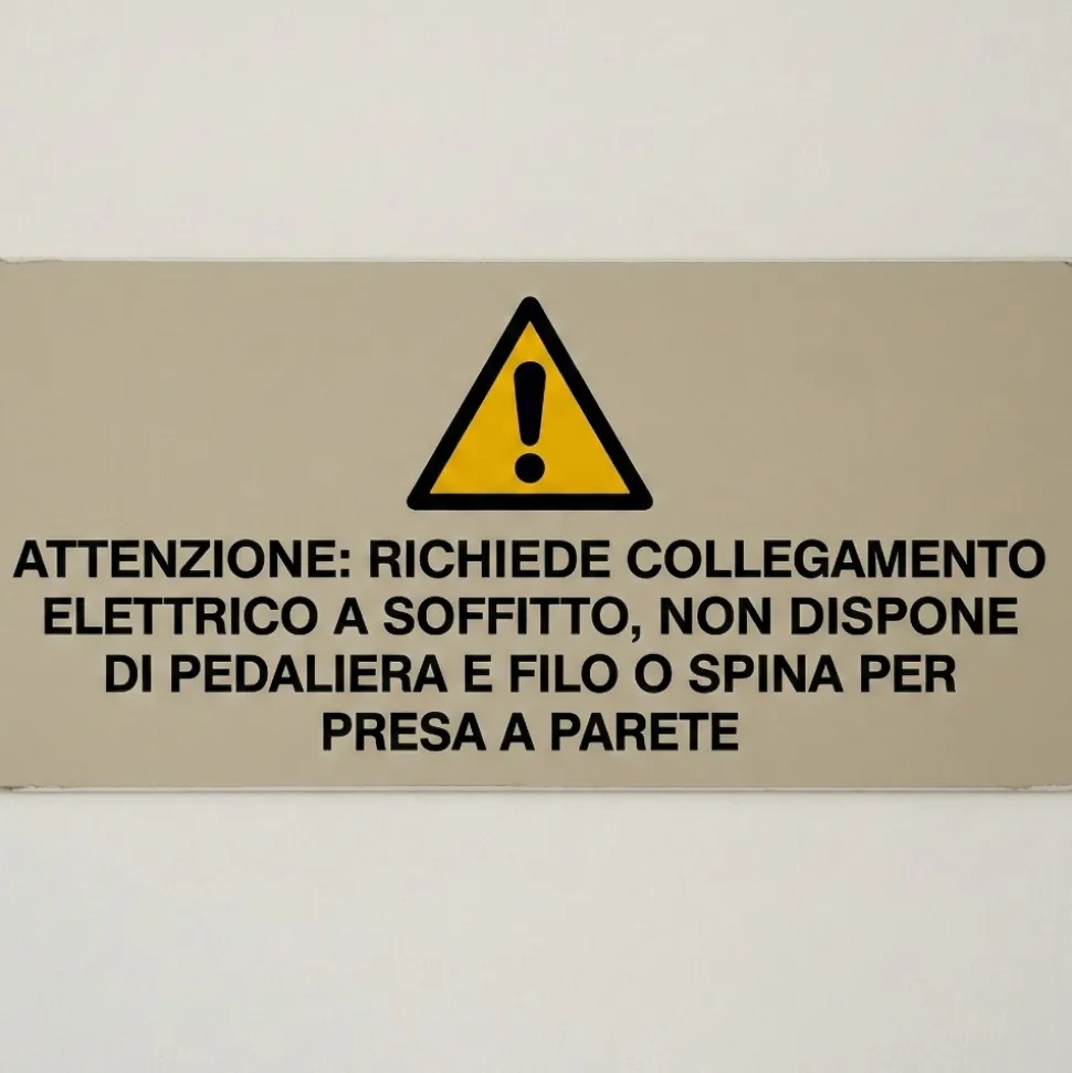Piantana pendente nera tubolare sospesa attacco a soffitto led 20w 3000k