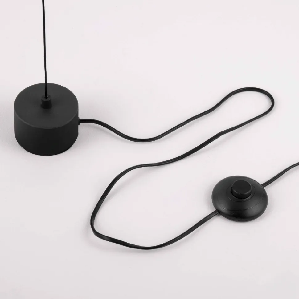 Piantana sospesa dal soffitto bianca design moderna led dimmerabile