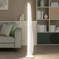 Piantana vela design moderna per soggiorno led 20w 3000k