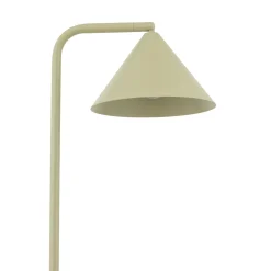 Piantana verde in metallo design minimal da lettura