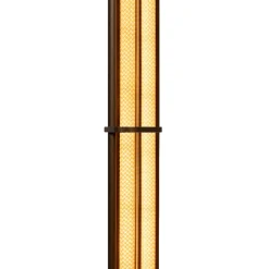 Piantana vintage tubi luminosi led 2x17w 2200k-3300k dimmerabile