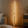 Piantane da terra design moderno sabbia led 3000k