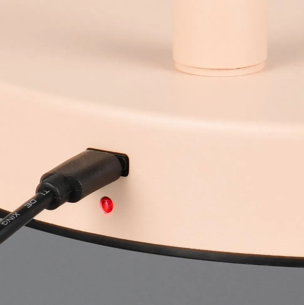 Piantane da terra moderna portatile usb ricaricabile sabbia led 3000k