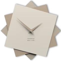 Piccolo orologio da muro moderno 35cm lino