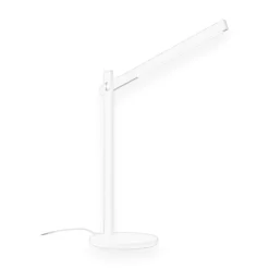 Pivot tl ideal lux lampada da scrivania led touch dimmer bianca moderna