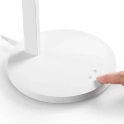 Pivot tl ideal lux lampada da scrivania led touch dimmer bianca moderna