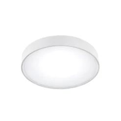 Plafoniera bianca per esterno ip65 rotonda 10w 3000k 16cm fp
