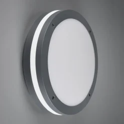 Plafoniera da esterno antracite con sensore movimento 11w 3000k