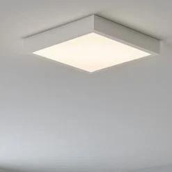Plafoniera led box sq linea light 17w 3000k quadrata bianca