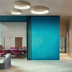 Plafoniera led da cucina moderna 3200k-4000k affralux band diodi sabbia