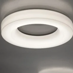 Plafoniera led per soggiorno 4000k dimmerabile saturn stilnovo